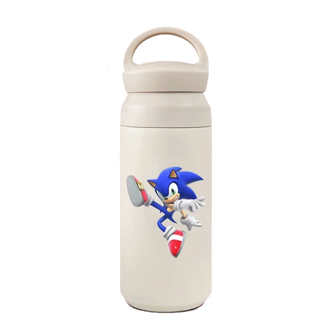 350/500ML Anime Cartoon Sonic The Hedgehog Insulated Cups Students