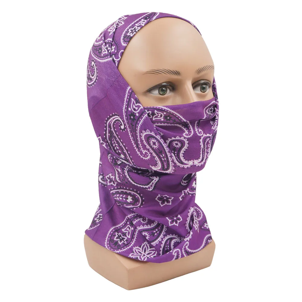 FUIPVGI 3 Pcs Bandana Head Scarf For Men And Women Stylish Versatile Red Bandanas Paisley Print Cowboy Headband Scarf Headbands Masks For Running Hiking Biking Cosplay Clearance | Hots