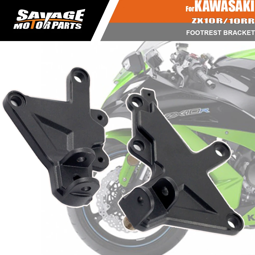 

Передний кронштейн для подножки ZX10R ZX10RR для KAWASAKI NINJA ZX 10R 10RR 2011-2022 аксессуары для мотоциклов опора для ног