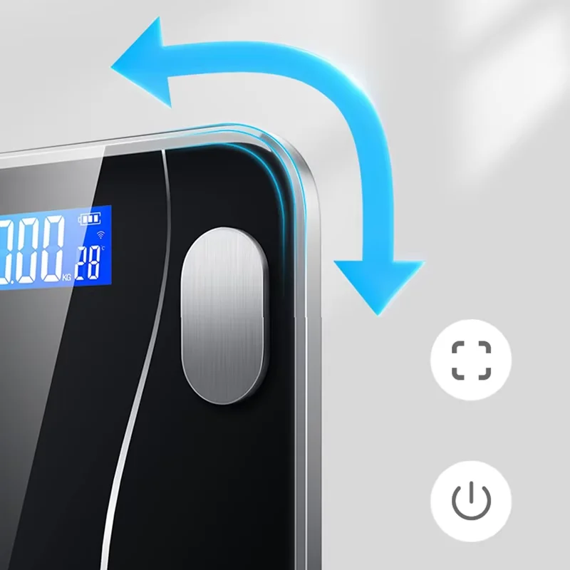 Pink/black/white body weight table weight scale Smart human volume professional weight, simple, healthy weight 6