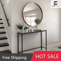 41” Classic Console Table for Entryway, Modern Sofa Table for Living Room, Industrial Sofa Console Table, Snack Entrance Table 1