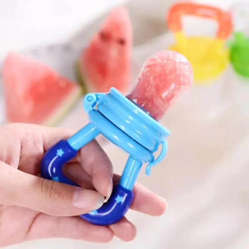 Fruit Feeder Pacifier 3 In 1 Baby Nipple Fresh Food Fruit Milk Feeding Bottles Nibbler Learn Feeding Drinking Water Straw Handle Teething Pacifier