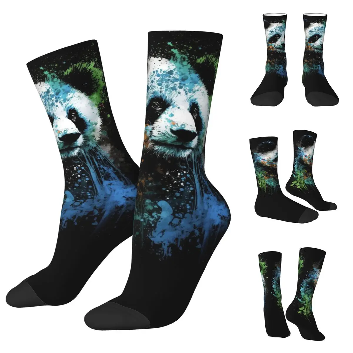 

Классные носки унисекс с животными, львами, тиграми, Gorillas 24, теплые носки с веселым 3D-принтом, сумасшедшие носки в уличном стиле