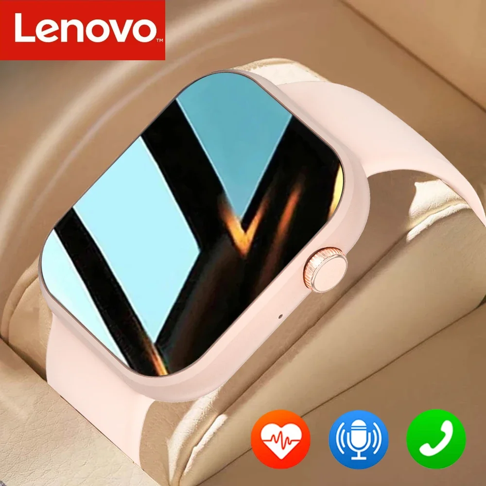Lenovo Smart Watch Women Bluetooth Call Watch Fitness Tracker Impermeabile Sport Smart Clock Fashion Ladies Men Smartwatch Donna