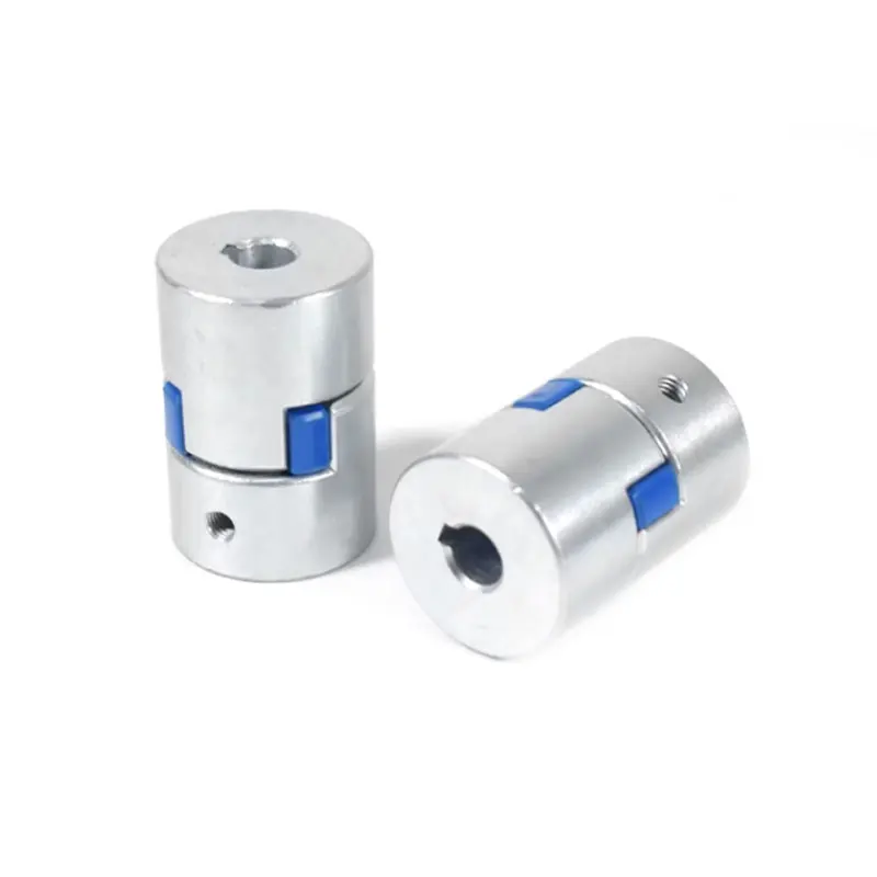 Shaft Coupler,Flexible Coupling,Shaft Connector,Rigid Shaft Coupler L Type Coupling L070 D35L51 Inner Hole 10/12/14/15/16/17/18mm 2 Jaw Coupling Plum-Coulper Servo motor/Star Couplings High Torque