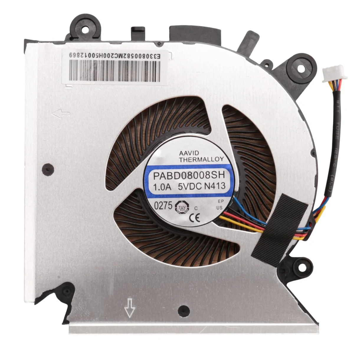 MSI GF63 MS-16R1 MS-16R2 CPU 냉각 선풍기, PABD08008SH N413 E322500300A