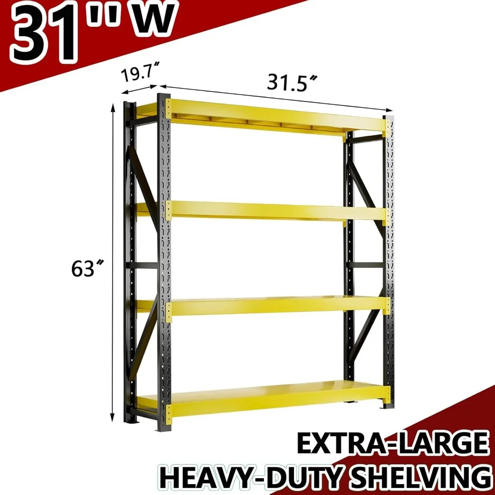 3000LBS Heavy-Duty Garage Shelving 3