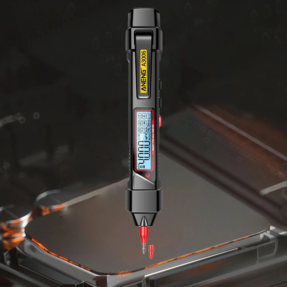 Description Picture 6 of itemANENG A3006 Multimeters Pen Type Multimetro Digital professional AC/DC Voltage testers eléctrico Ohm Hz Zero Fire Line Detector