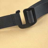 (Lightweight Thin Belt) 2.5CM Narrow Aluminum Alloy Buckle Nylon Belt 3.8CM Widening Hook Tactical Belt Men's Canvas Women's - Image 4