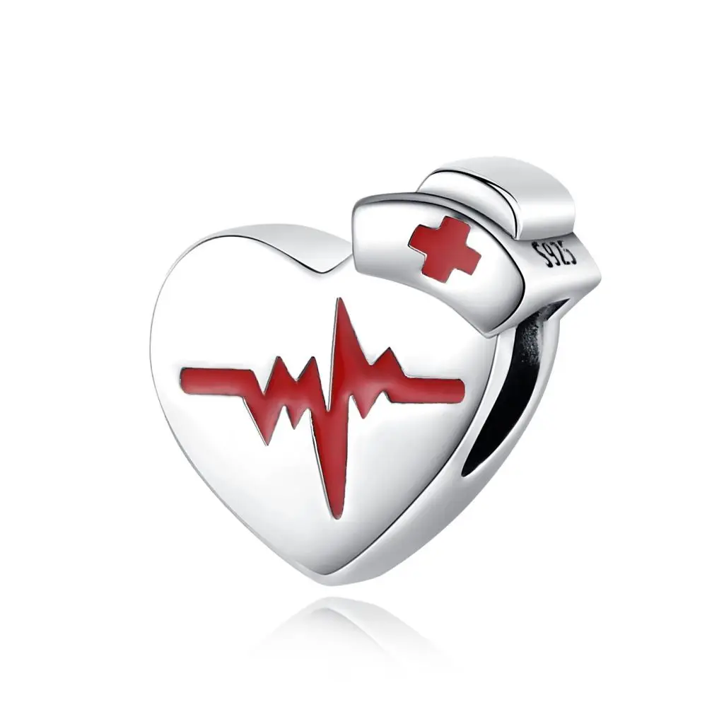 925 sterling silver ECG love boutique beads charm pendant fit pandora original bracelet charm beads necklace Diy female jewelry