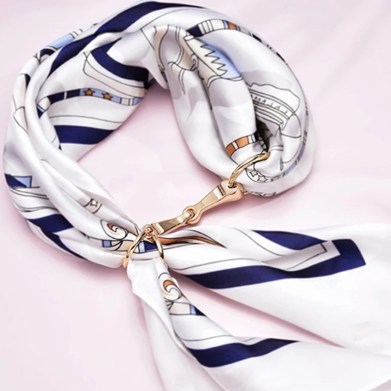 Hot Women Shawl Ring Clip Scarves Fastener Crystal Silk Scarf Buckle Brooch Wedding Fashion Jewelry Female Classic Gift 4