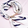 Hot Women Shawl Ring Clip Scarves Fastener Crystal Silk Scarf Buckle Brooch Wedding Fashion Jewelry Female Classic Gift 4