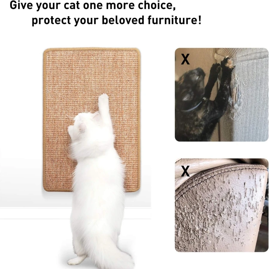 Title 1, cat scratch board pad toy furniture protect sis...