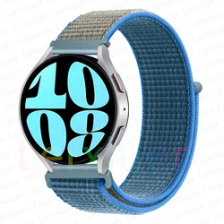 Nylon Loop Smartwatch Band - 20mm/22mm Bracelet Strap for 22mm (Surf Blue 56)