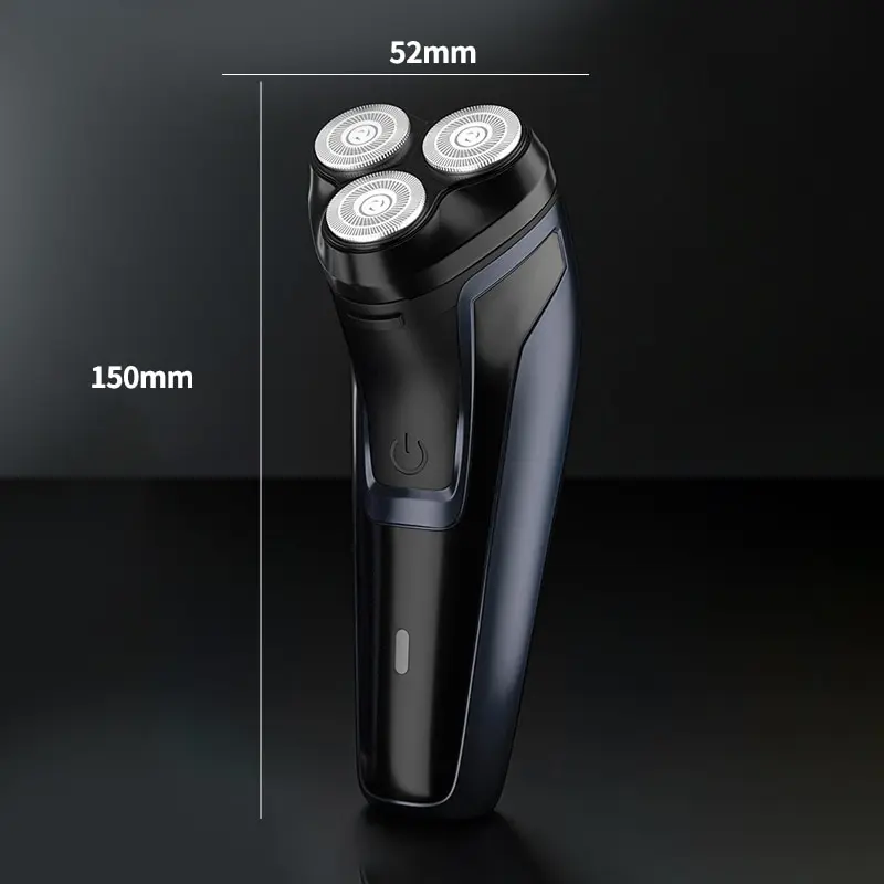 Electric Shaver Rechargeable Razor Shaving Knife Whisker Knife Household Portable Floating Three Tip Water Wash electric shaver