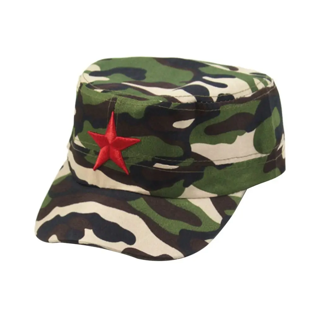 Casual Hat Baseball Cap Cadet Hat Breathable Combat Fishing Flat Adjustable Cap Men Unisex