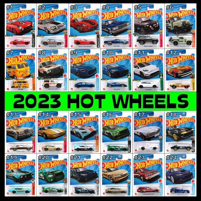 Carrinho Hot Wheels 12 Peças - Diversos Modelos - C4982 em