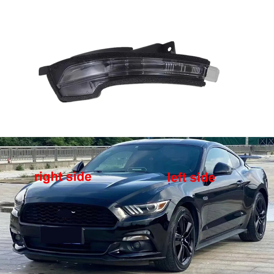 

Для Ford Mustang 2015 2016 2017 2018 2019 автомобильные аксессуары для зеркала заднего вида габаритная лампа Передние боковые зеркала сигнал поворота