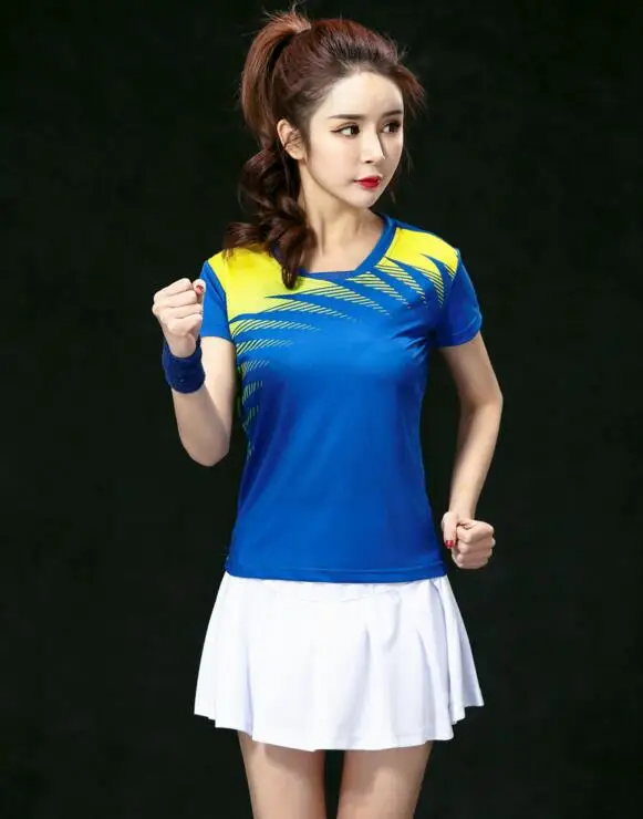 New MEN Volleyball sportwear sets,Polyester quick-drying Table tennis shorts,tennis sport shirt jersey,WOMEN badminton t-shirts