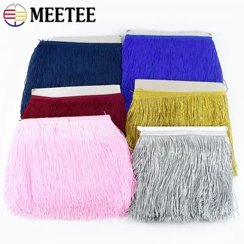 1-5 Metri 20 centimetri Nappa Frangia Per Cucire Abiti Decorazione Nastro Tende Lace Trim Fascia Vestiti Frange Tessuto Accessori FAI DA TE