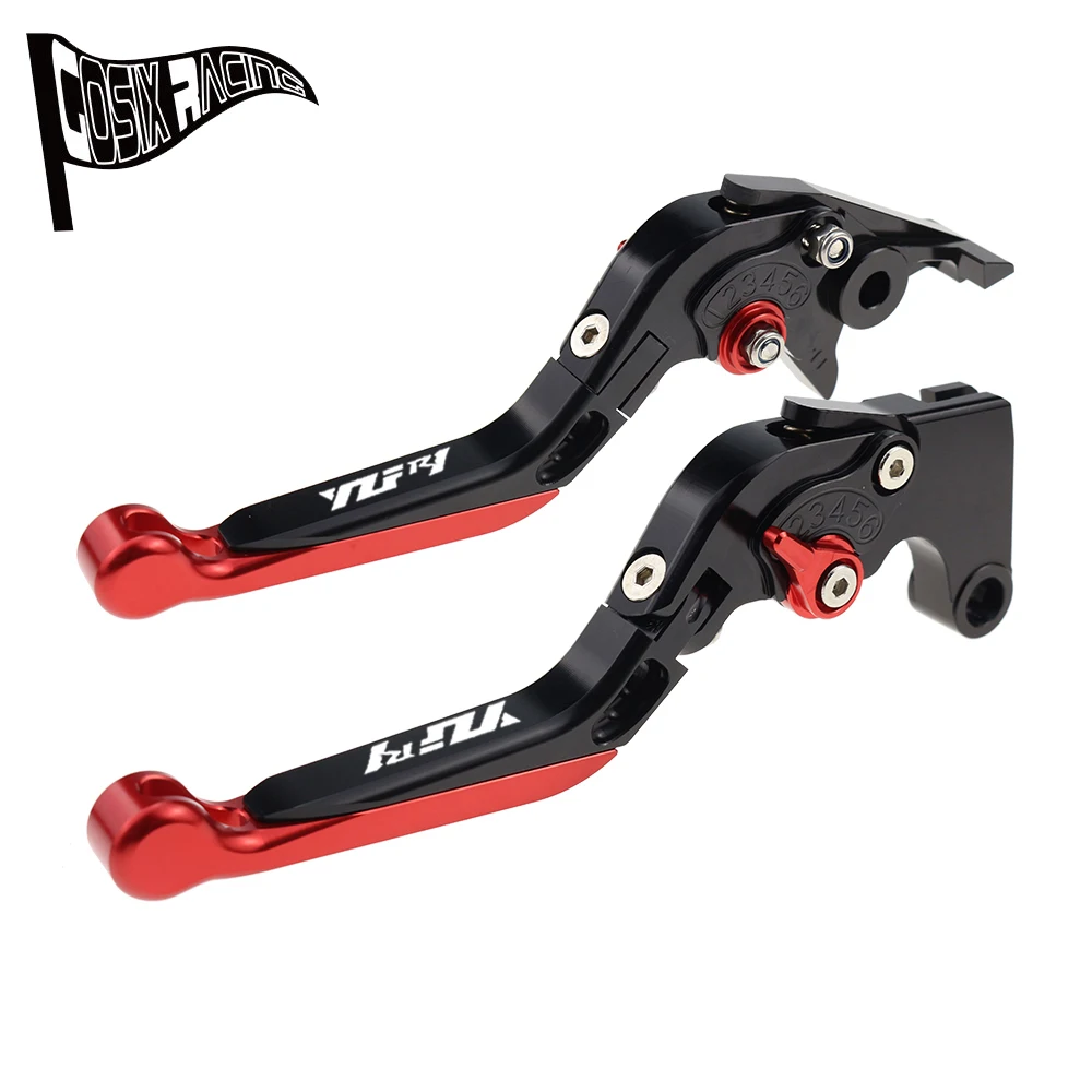 Fit For YZF R1 2002-2003 YZFR1 YZF-R1 Motorcycle CNC Accessories Folding Extendable Brake Clutch Levers Adjustable Handle Set 4