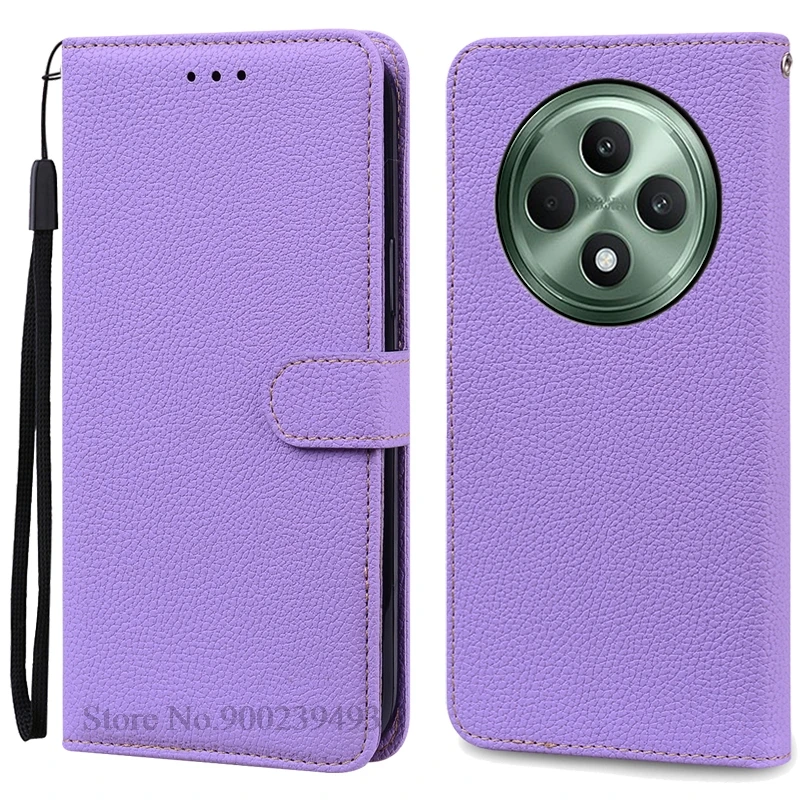 Leather Wallet Flip Cover for Oppo Reno 12 – Premium Phone Case