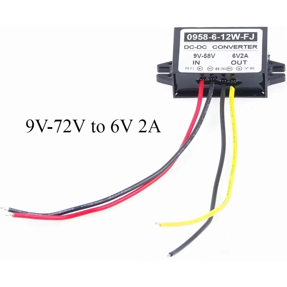DC-DCコンバータ 9-36V 12V 24VからDC 24V 6A アルミニウム L型昇圧降圧電圧レギュレータ ステップアップ  9-36Vから24V 6A昇圧/降圧コンバータレギュレータ/スタビライザー(9-36V to 24V 6A L) DCDCスタビライザーコンバーター9-36V12V  24V〜12V1-30Aブーストバックパワー ...