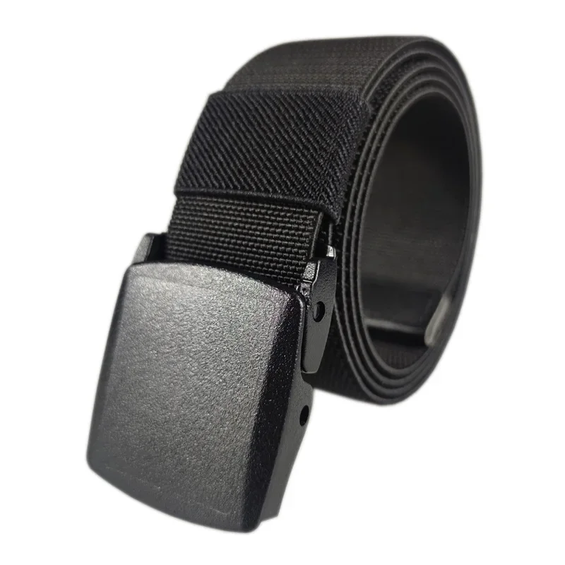 Automatic Buckle Nylon Elastic Belt Outdoor Hunting - Main Image