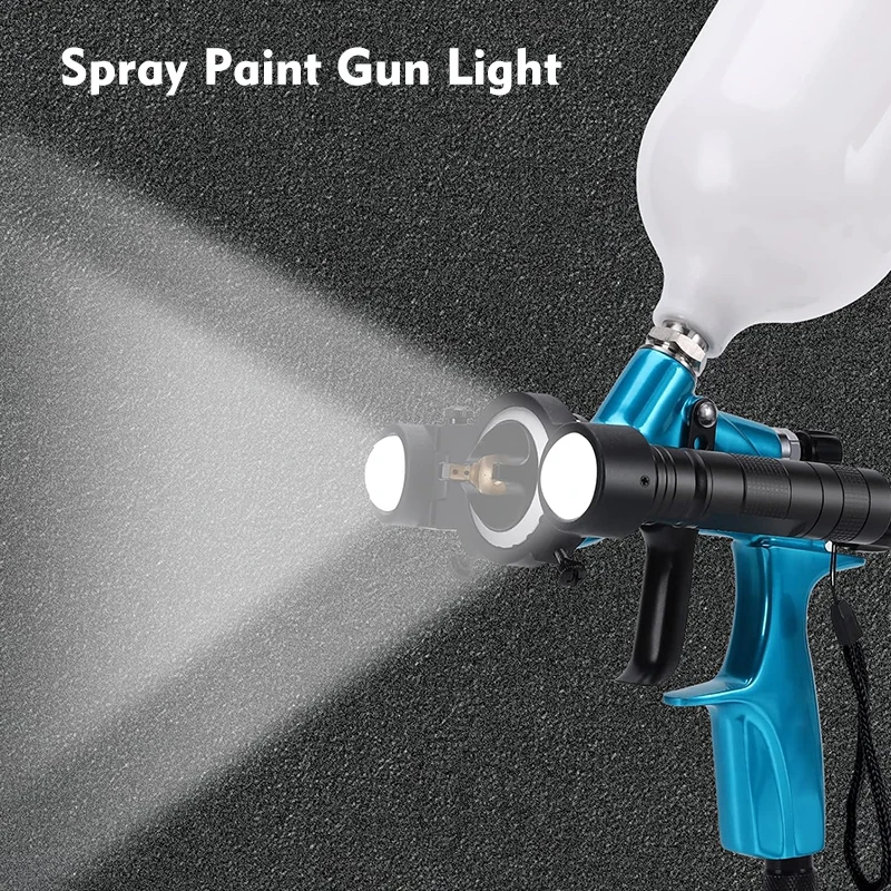Paint Spray Gun Light Universal Spray Gun Fill Light With White And