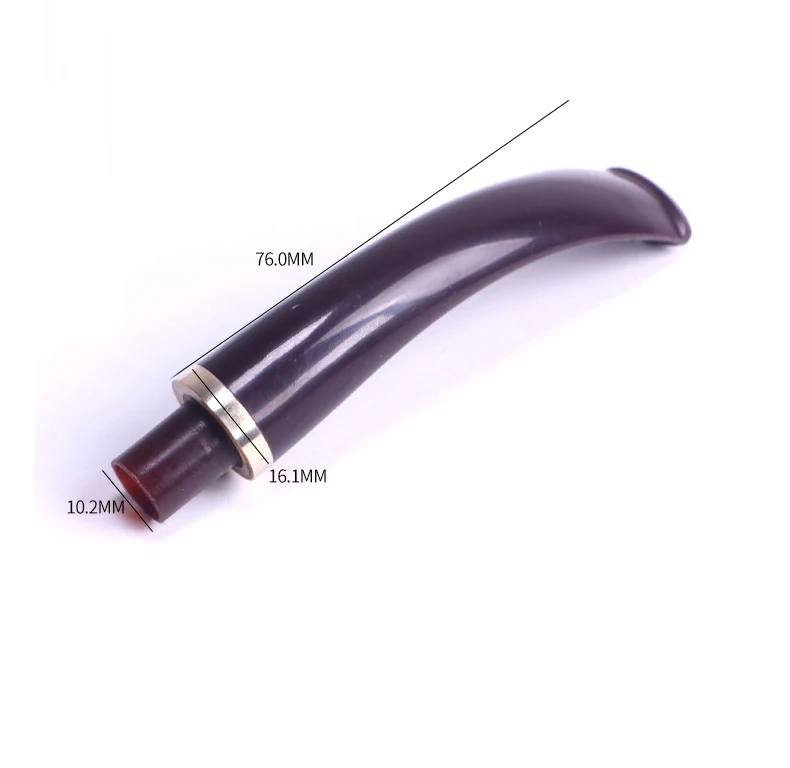 Tobacco Pipe, Smoking Pipe Colorful Series Acrylic Pipe Handle For 9MM Filter Tobacco Pipe Mouthpiece Holder Tail DIY Smoking Consumables