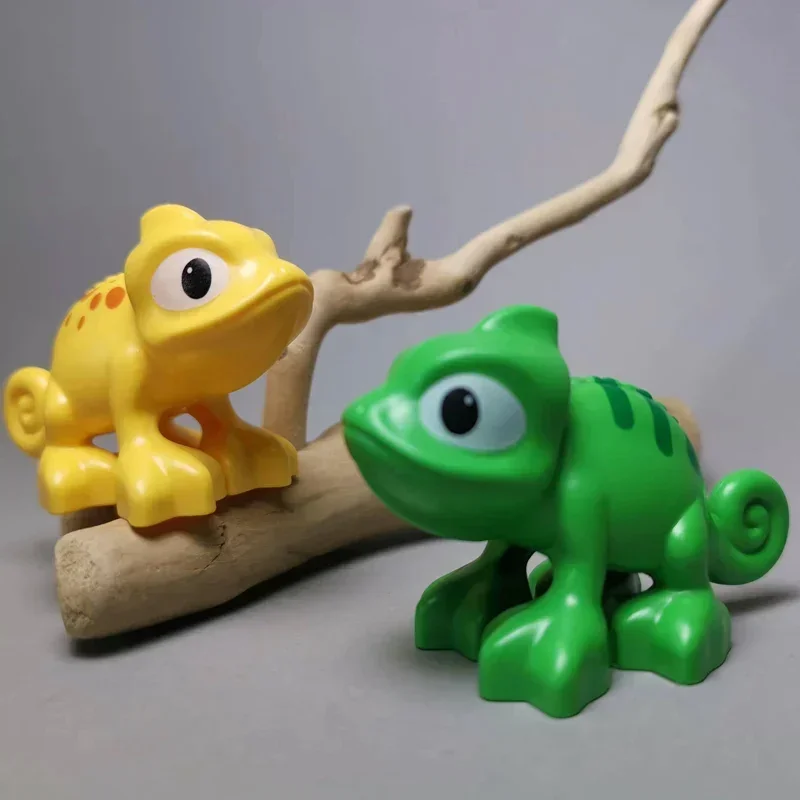Chameleon/doll house/miniature/lovely cute/fairy garden gnome/moss terrarium decor/crafts/bonsai/DIY supplies/figurine/model/ miniature figurines miniature ornament