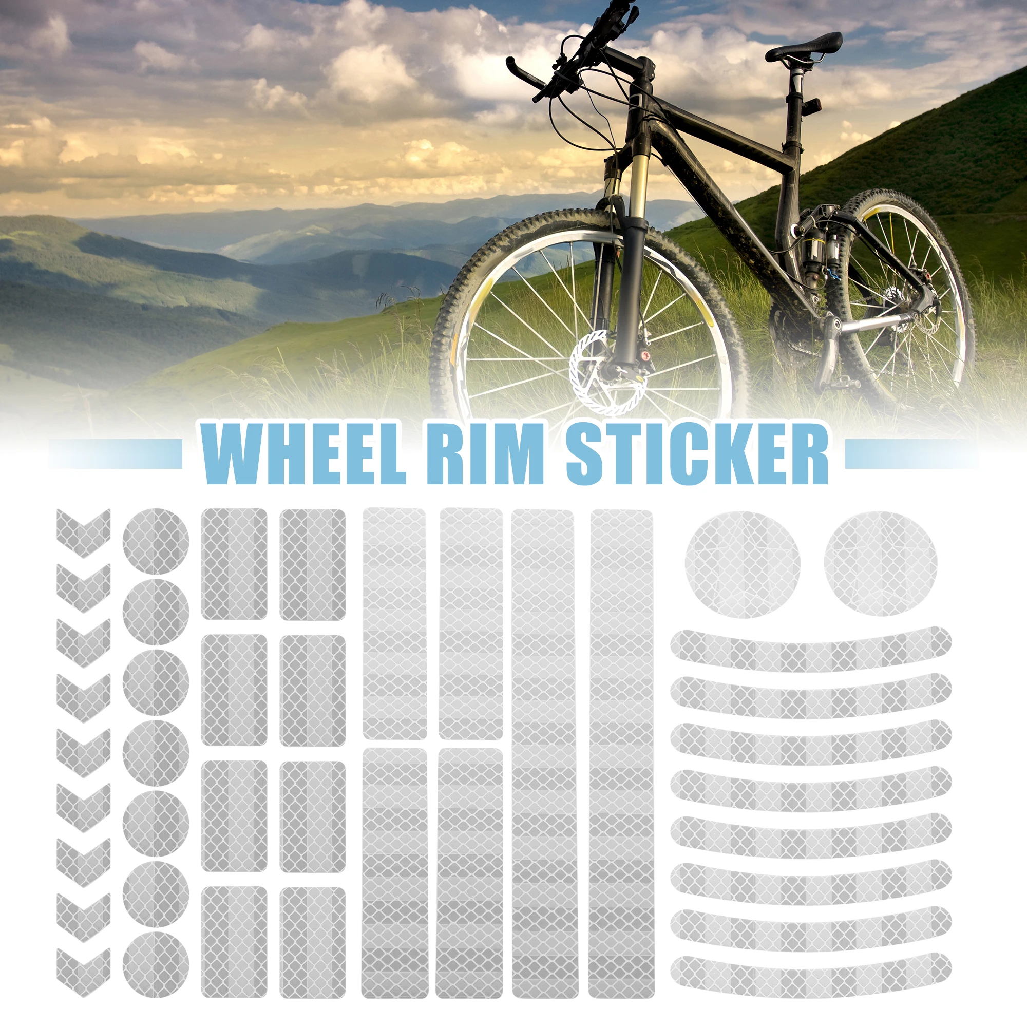 Reflector Sticker Motorcycle Helmet Reflective Motorcycle Helmet