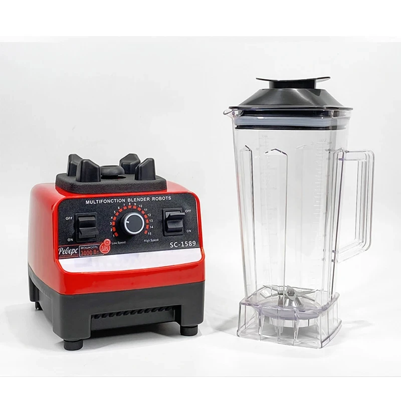 Professional 2L Countertop Blender Multifunctional Mixer Make Shakes And Crush Technology for Smoothies Ice and Frozen Fruit 3