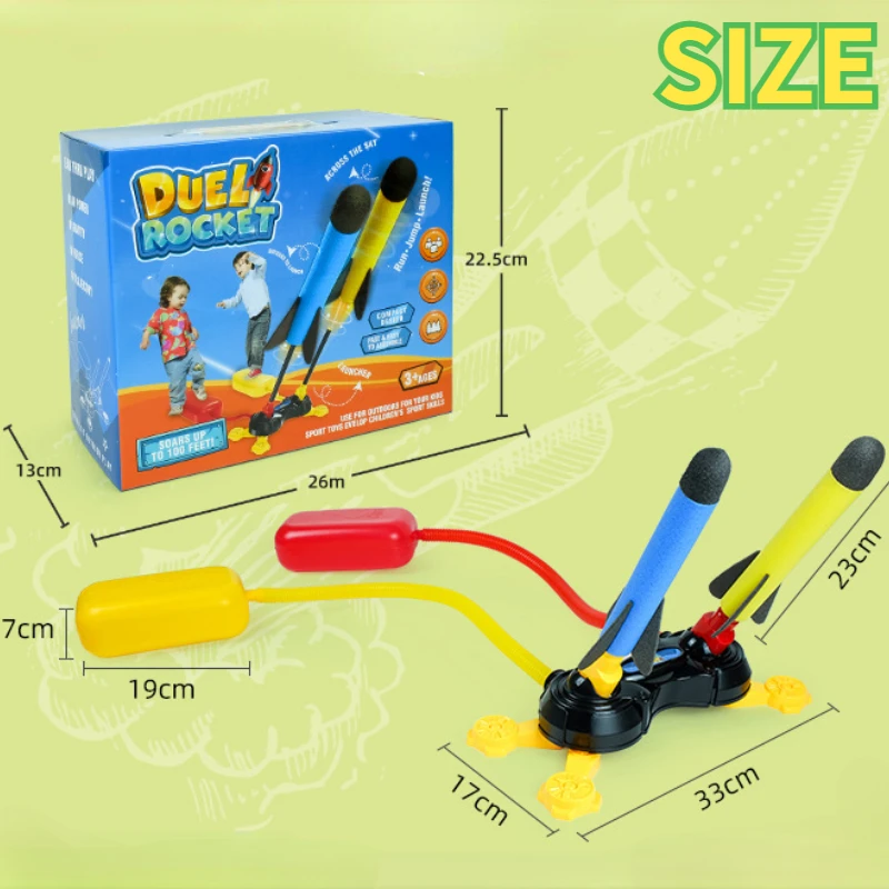 ロケットランチャー おもちゃ ゲーム 贈り物 プレゼント 空飛ぶ