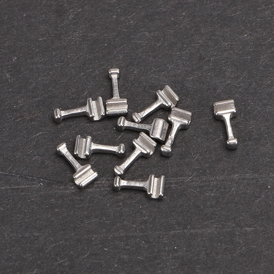 Crochets à Sertir En Acier Inoxydable Pour Orthodontie - Type Long Pour Fils D'Arche