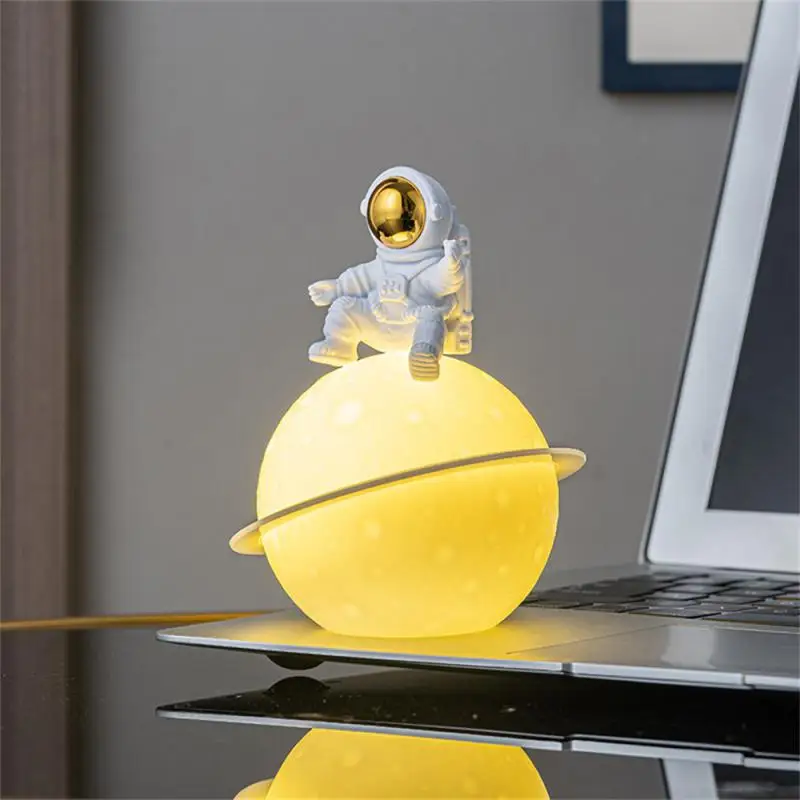 Astronaut Figure Statue Figurine Spaceman Sculpture 1Pcs Educational Toy Desktop Home Decoration Astronaut Model For Kids Gift