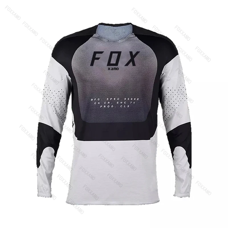 Nuove Maglie Da Discesa Da Uomo Fox Xamo Mountain Bike Mtb Camicie Offroad Dh Moto Jersey Motocross Sportwear Bmx Abbigliamento