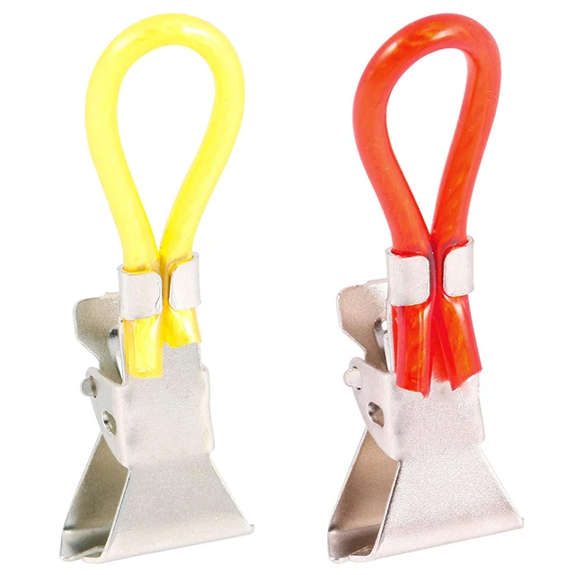 5 db Tea Törölköző Klipek Horgok Hurkok Multifunkcionális Függő Vízálló Többszínű Fém Csapok Konyhai Fürdőszoba Szervező - Image 4