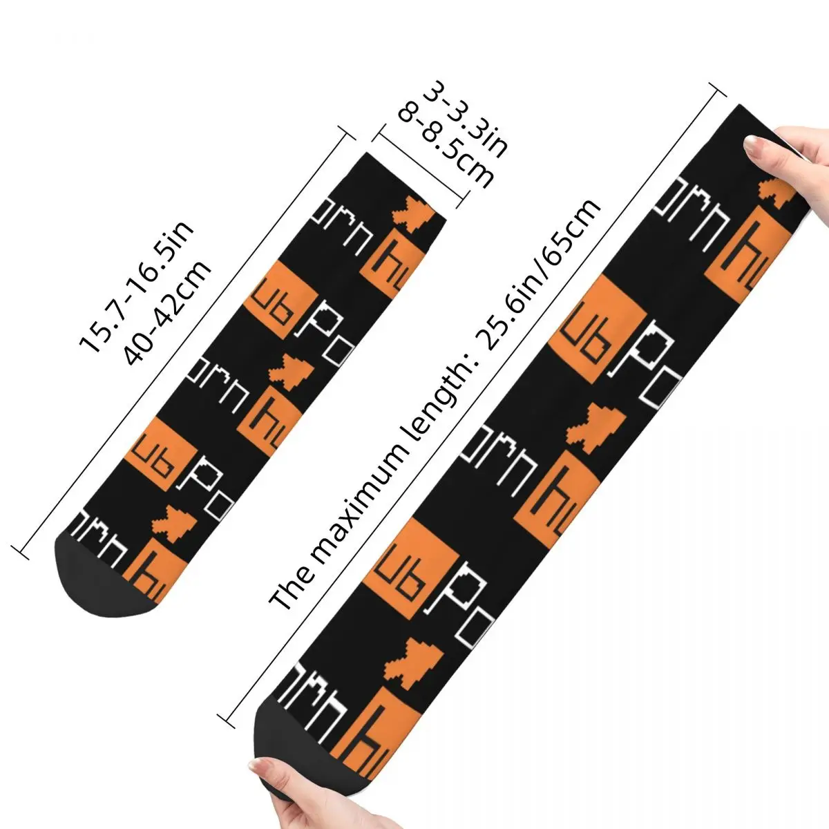 Autumn Winter Cool Women Men Pornhub Socks Non-slip Skateboard