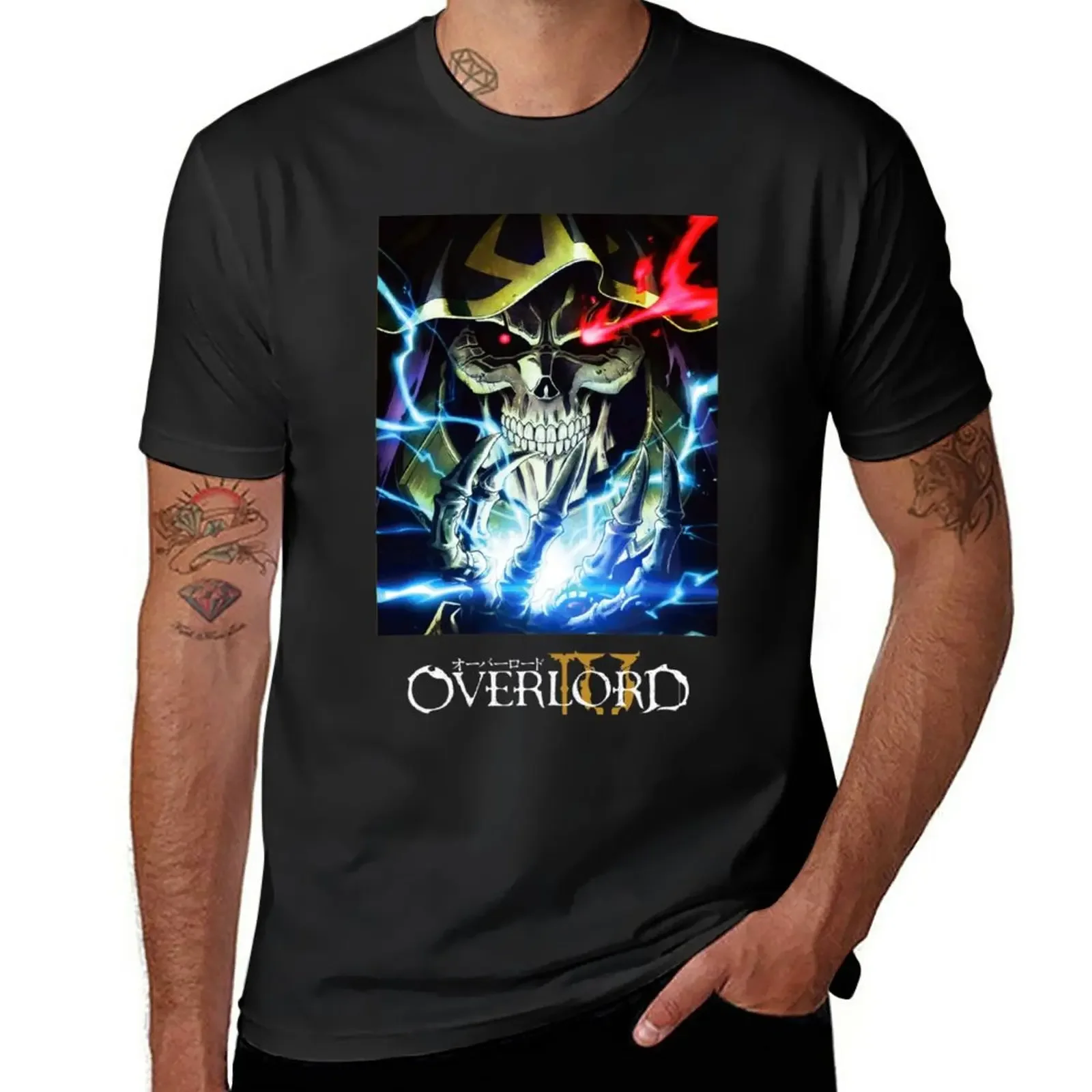 

Overlord#IV T-Shirt graphics Short sleeve tee customs design your own men clothings