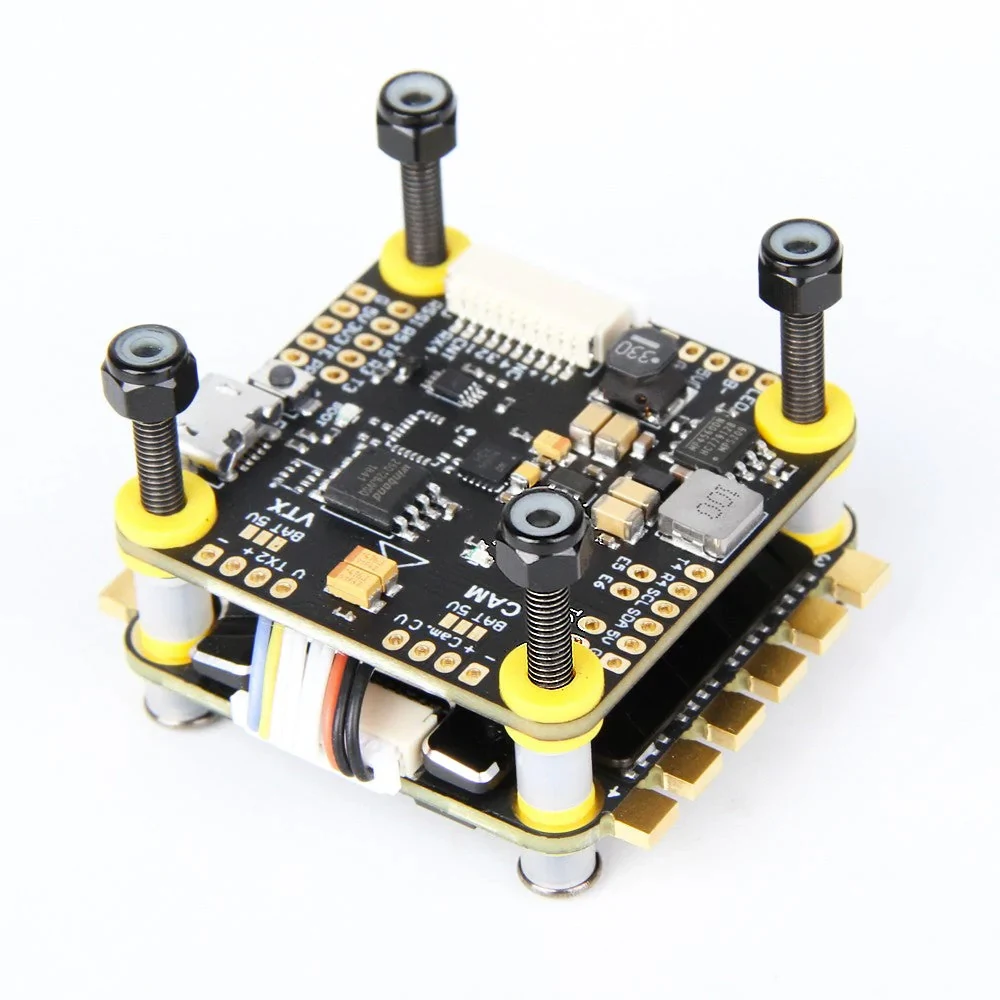 

T-motor F7 HD Stack F7 HD Flight Controllerfor + F55A Pro II ESC для FPV RC Drone Freestyle Racing Quadcopter