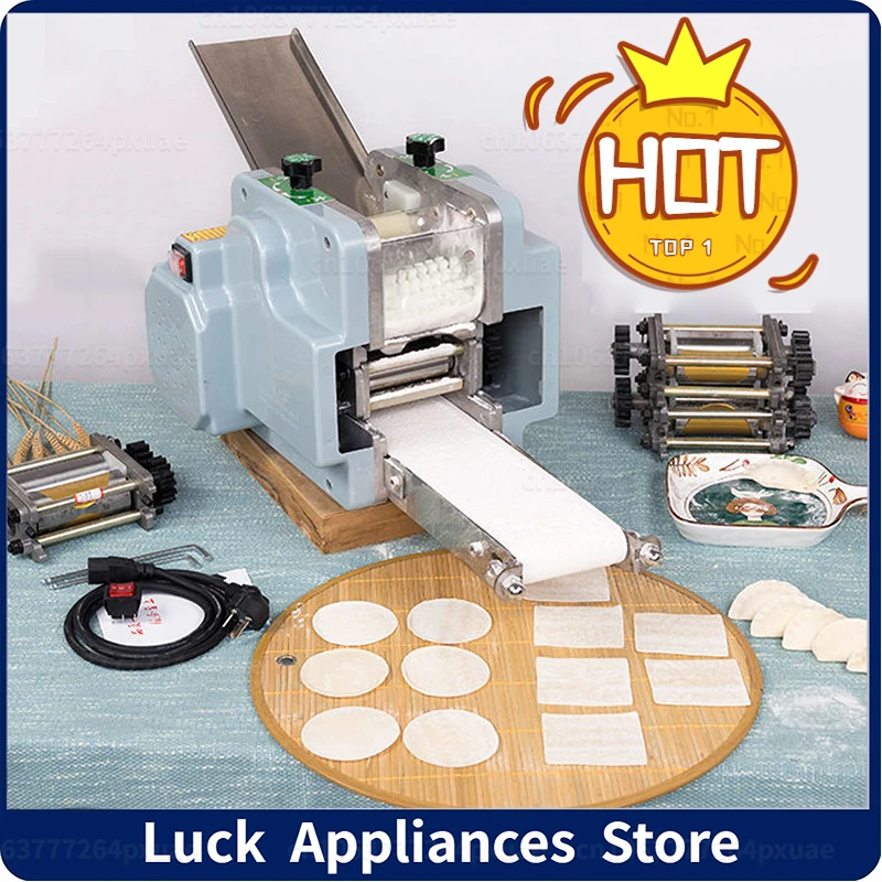 

Dumpling Wrapper Maker Wonton Pi making machine Automatic Gyoza Skin Commercial home Round moulding Machine Ravioli Square Skin