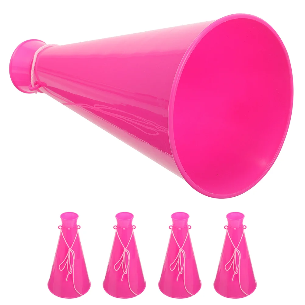 5 Pcs Loudspeaker Kids Horn Toy Trumpet Game Cheering Toys Trumpets Plastic Party Favors