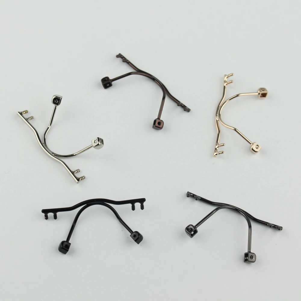 1 stücke Brillen Brücke Nase Pad Arm Metall Randlose Optische Rahmen Gebrochen Ersatz Brillen Gläser Zubehör 1113 – Detail 7