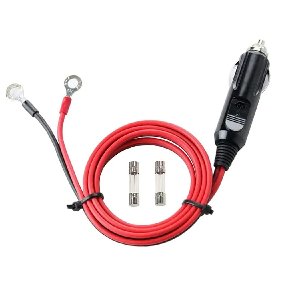 

Car Lighter Socket Plug Connector Adapter 12V 15A Male 1.5 Square Car Cigarette Lighter Socket Plug Connector With LED Indicator
