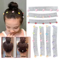 Stretchable Invisible Hair Clips, Girl U Shape Finishing Fixer Comb Headbands 1