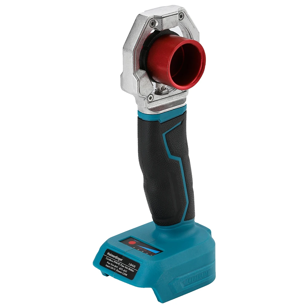 18V battery powered cordless PE/PPR Water Pipe  Melter, Plastic Welding Machine,compatible for BL1830 1840 1850 1860 battery 5