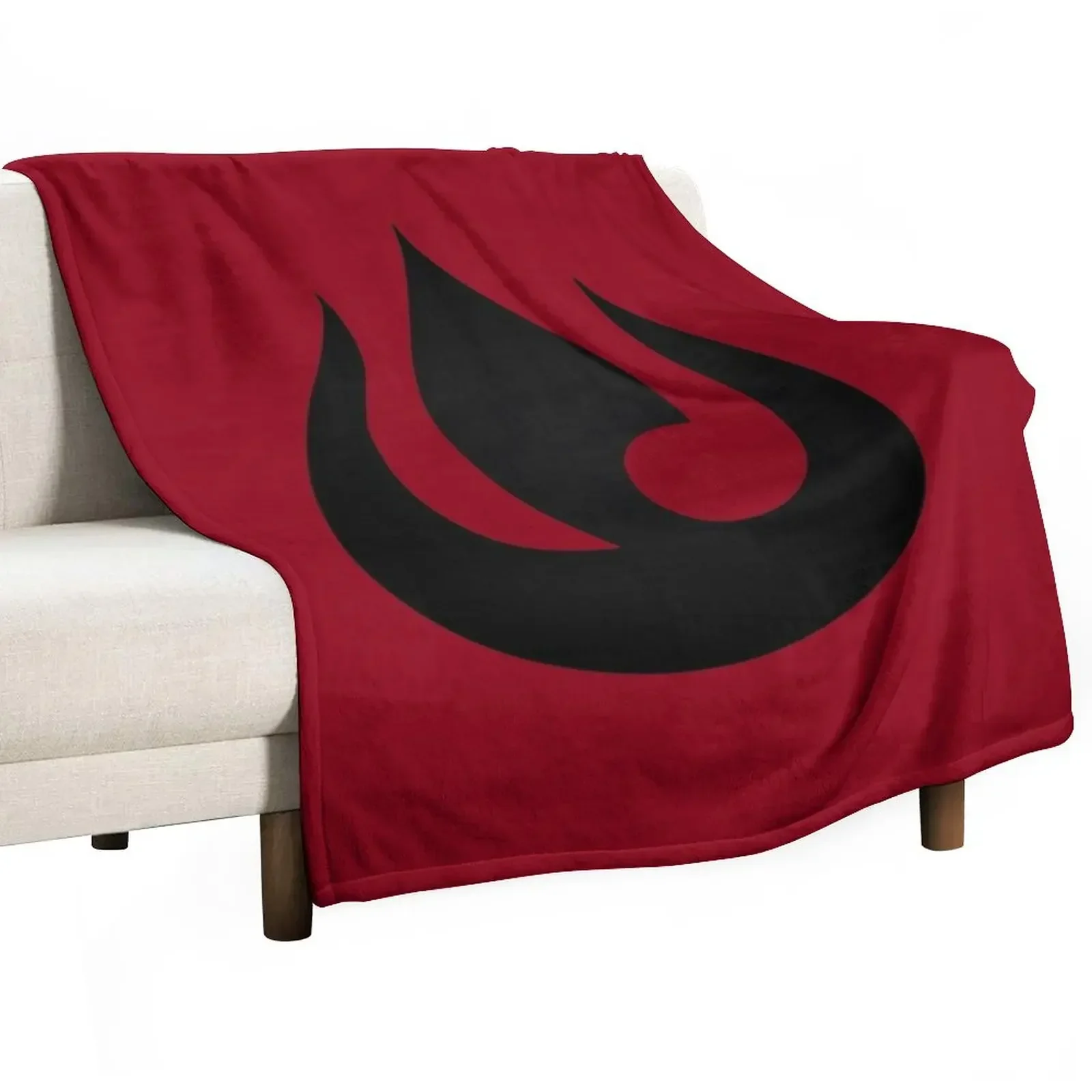 

Fire Nation Logo Throw Blanket Luxury Thicken Fluffy Shaggy Blankets