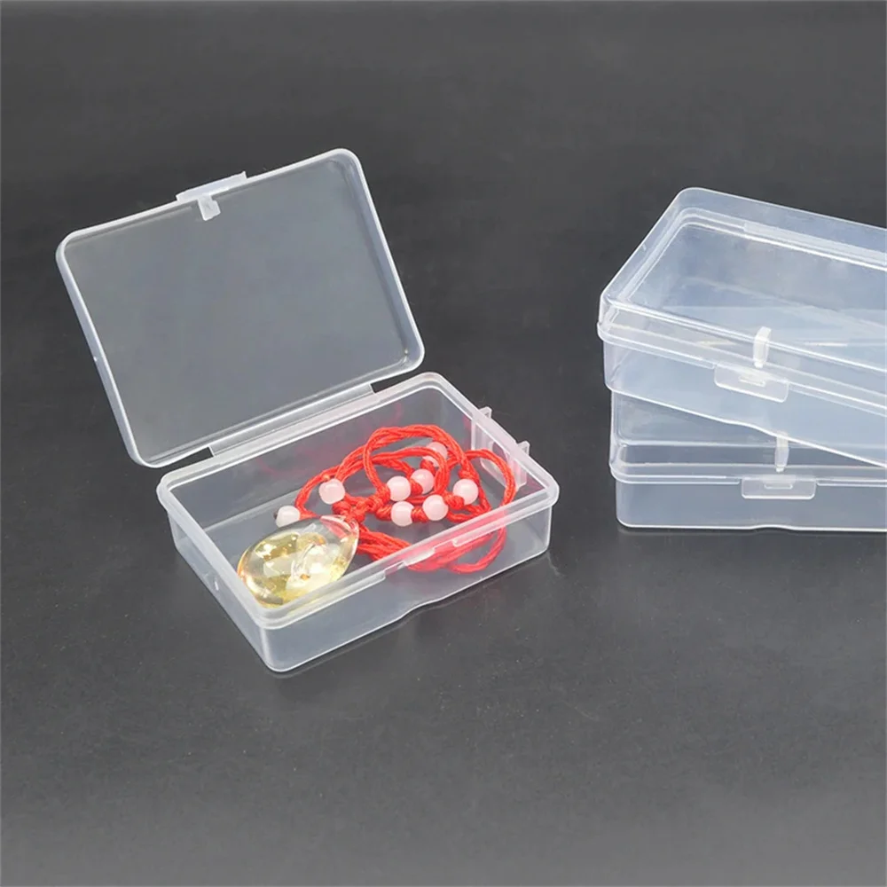 12 Transparent Storage Boxes for Arts and Crafts Parts Small Beads Accessories Storage Boxes