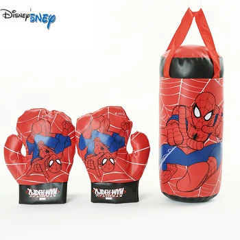 Disney Marvel Spiderman Kids Toy Iron Man Captain America Gloves Sandbag Suit Birthday Gifts Boxing Outdoor Sports Toys 1
